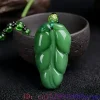 pendentif dragon rose en jade vert, bijoux naturels, cadeaux pour femmes, talismans de luxe de styliste, collier en agate véritable, chaîne à la mode