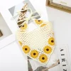 crochet bandeau pour femmes tricot impression bandanas turban bandeaux mode nouveaux bandeaux élastiques accessoires de cheveux