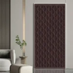 Rideaux de porte confidentialité et chaleur pour les familles dans un style moderne, les rideaux de porte d&rsquo;hiver insonorisés et résistants au froid,