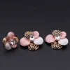 ensemble de bijoux africains à la mode, couleur or dubaï, pour femmes, client nigérian, design floral de mariage, cadeau