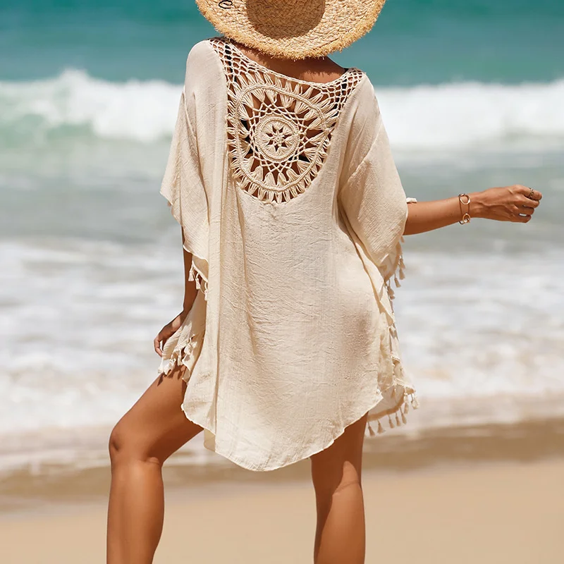 crochet bikini maillot de bain sexy pour femmes, robe d'été, vêtements de plage, chemise, cover up pour femmes crochet bikini maillot de bain sexy pour femmes, robe d'été, vêtements de plage, chemise, cover up pour femmes