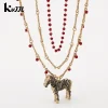 collier pendentif zèbre en émail personnalisé, 1 pièce, bijoux tendance vintage en métal, boucles d'oreilles zèbre pour femmes