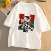 demon slayer anime t shirt kimetsu no yaiba unisexe graphique t shirt été à manches courtes décontracté dessin animé haut streetwear anime cadeau