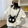2025 style japonais kawaii sac femmes dessin animé en peluche sac à bandoulière pour femmes nouveau sac à bandoulière petit téléphone et sac à main bolsa feminina