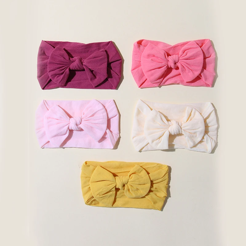 5 pièces mignon arcs bébé bandeau doux élastique bébé fille bandes de cheveux pour nouveau né infantile turban chapeaux bébé cheveux accessoires 5 pièces mignon arcs bébé bandeau doux élastique bébé fille bandes de cheveux pour nouveau né infantile turban chapeaux bébé cheveux accessoires