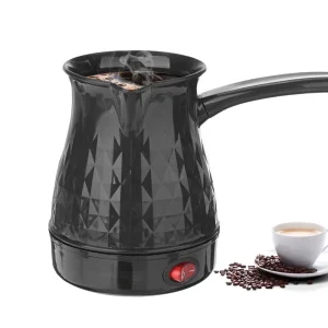 600W 600ml Portable en acier inoxydable électrique thé cafetière bouilloire cafetière turque grecque arabe cafetière avec poignée 600W 600ml Portable en acier inoxydable électrique thé cafetière bouilloire cafetière turque grecque arabe cafetière avec poignée