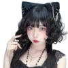 pince à cheveux d'oreille gothique anime show maid, bande de sauna, série sombre pour adolescents, coiffure pour femmes, décorations de cheveux