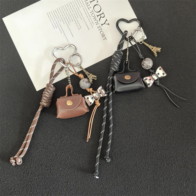 porte clés de voiture à nœud chinois, décoration de sac, accessoires à nœud tissé à la mode porte clés de voiture à nœud chinois, décoration de sac, accessoires à nœud tissé à la mode