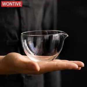 Bol Matcha Chawan en verre, résistant à la chaleur, service à thé Kung Fu, accessoires de cérémonie japonaise, bol mélangeur Matchas, outils de cuisine