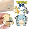 Broche en alliage Pokemon Dragonite Blastoise pour enfants, épinglettes Anime, bijoux, badge de fête, accessoires vestisensmignons, cadeaux d&rsquo;anniversaire