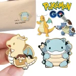 Broche en alliage Pokemon Dragonite Blastoise pour enfants, épinglettes Anime, bijoux, badge de fête, accessoires vestisensmignons, cadeaux d’anniversaire Broche en alliage Pokemon Dragonite Blastoise pour enfants, épinglettes Anime, bijoux, badge de fête, accessoires vestisensmignons, cadeaux d’anniversaire