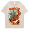 T-Shirt en Coton pour Homme, Streetwear, Hip Hop, Harajuku Japonais, Dragon NrelyMen T-Shirt en Coton pour Homme, Streetwear, Hip Hop, Harajuku Japonais, Dragon NrelyMen