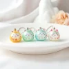 sac porte clés chat porte bonheur japonais, pendentif cloches, porte clés daruma, bonne fortune, charme de richesse, cadeau de bijoux
