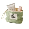 porte monnaie japonais mignon simple gaufre porte monnaie sac de poignet pour femme été fleur nouveau sac