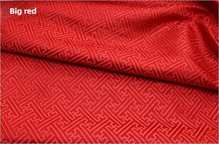 brocart en tissu blanc jacquard uni au mètre pour hanfu kimono cheongsam couture motif rayé tissu doux confortable respirant brocart en tissu blanc jacquard uni au mètre pour hanfu kimono cheongsam couture motif rayé tissu doux confortable respirant