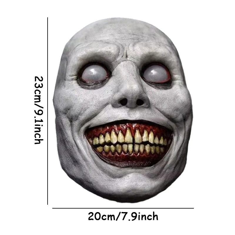 masque de cosplay d'halloween, masques faciaux d'horreur de démons souriants, accessoires maléfiques, mascarade de fête, masque d'halloween, accessoire de vêtements masque de cosplay d'halloween, masques faciaux d'horreur de démons souriants, accessoires maléfiques, mascarade de fête, masque d'halloween, accessoire de vêtements