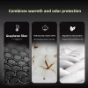 chaussettes mi mollet en graphène pour hommes, respirantes, anti odeur, absorbant la sueur, couleur pure, coffret cadeau, automne hiver