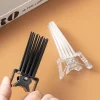 nouveau simple moelleux épingle à cheveux friser racines haute naturel moelleux pince à cheveux femmes bigoudi bigoudi style moelleux outil peigne