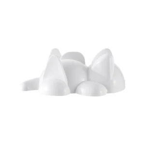 Moule Onigiri en forme de chat blanc, Style japonais, grande taille, pour purée de pommes de terre, résistant aux hautes températures, pour Sushi, pour enfant