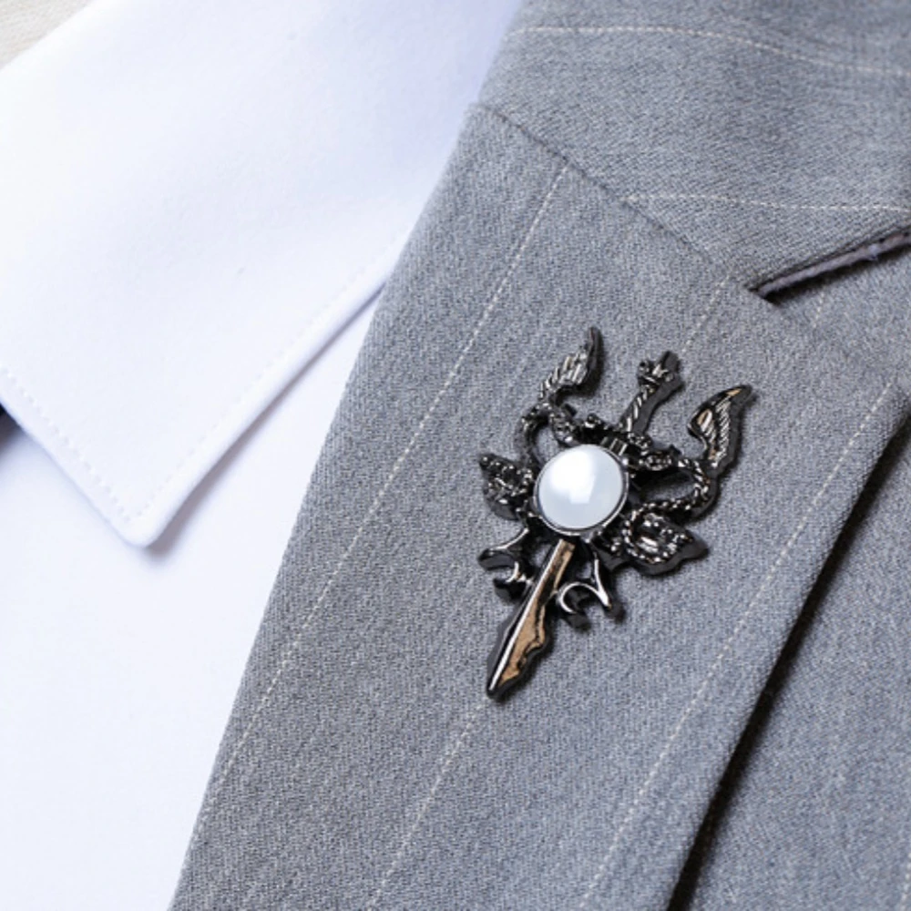 broche style chinois su chaîne hommes mode loisirs costume d'affaires accessoires alliage broche cadeaux broche style chinois su chaîne hommes mode loisirs costume d'affaires accessoires alliage broche cadeaux