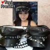 Béret de sous-culture Original Harajuku Y2K pour filles et femmes, gothique, Lolita, Harajuku, os, crâne, pointe, Punk, chapeau Steampunk