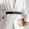 ceinture de taille large noire pour femmes, nouveau modèle, cintré à la taille, robe décorative, manteau, accessoire, ceinture polyvalente, style ins automne et été
