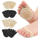2 pièces = 1 paire de chaussettes à cinq doigts, séparateur d’orteils, soins des pieds, demi-oignon, protection des manches, Hallux Valgus, avant-pied, semelles intérieures pour femmes 2 pièces = 1 paire de chaussettes à cinq doigts, séparateur d’orteils, soins des pieds, demi-oignon, protection des manches, Hallux Valgus, avant-pied, semelles intérieures pour femmes