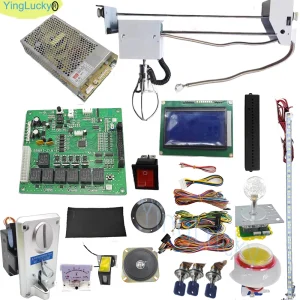 Kit de griffes de grue de 71cm, vente en portique, Machine de grue LCD PCB, Kit complet de jeu de grue de poupée, accepteur de pièces de monnaie PCB, récompense pour construire la machine à griffes Kit de griffes de grue de 71cm, vente en portique, Machine de grue LCD PCB, Kit complet de jeu de grue de poupée, accepteur de pièces de monnaie PCB, récompense pour construire la machine à griffes