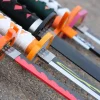 72/104 cm démon slayer katana kimetsu no yaiba lame anime cosplay accessoire tanjirou mitsuri taille réelle japonais katana sabre enfant jouet