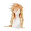 demon slayer cosplay costume pour hommes et femmes, ensembles de perruques, kimetsu no yaiba, tenue d'halloween, anime, kimono, doma douma