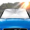 pare soleil de voiture pour ombrage automatique, parasol de protection pour pare brise intérieur d'été, accessoires de protection