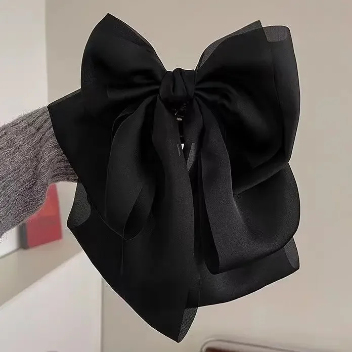 pince à cheveux coréenne grande taille pour femmes, barrettes à queue de cheval haute, couvre chef pour filles et femmes, accessoires pour cheveux pince à cheveux coréenne grande taille pour femmes, barrettes à queue de cheval haute, couvre chef pour filles et femmes, accessoires pour cheveux