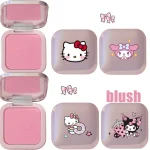 Hello Kitty Pink Blush Sweet Girl, outil de maquillage exquis, motif de mélodie Kuromi, fournitures de vie, cadeau de festival pour petite amie, mode Hello Kitty Pink Blush Sweet Girl, outil de maquillage exquis, motif de mélodie Kuromi, fournitures de vie, cadeau de festival pour petite amie, mode