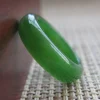 bague en jade hetian vert naturel, amulette en jadéite chinoise, bijoux de charme à la mode, artisanat sculpté à la main, cadeaux pour femmes et hommes