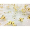 filet de gaze à motif floral papillon, maille transparente pour jupe de mariage, décoration, bricolage, vêtements pour enfants, matériel de robe de soirée