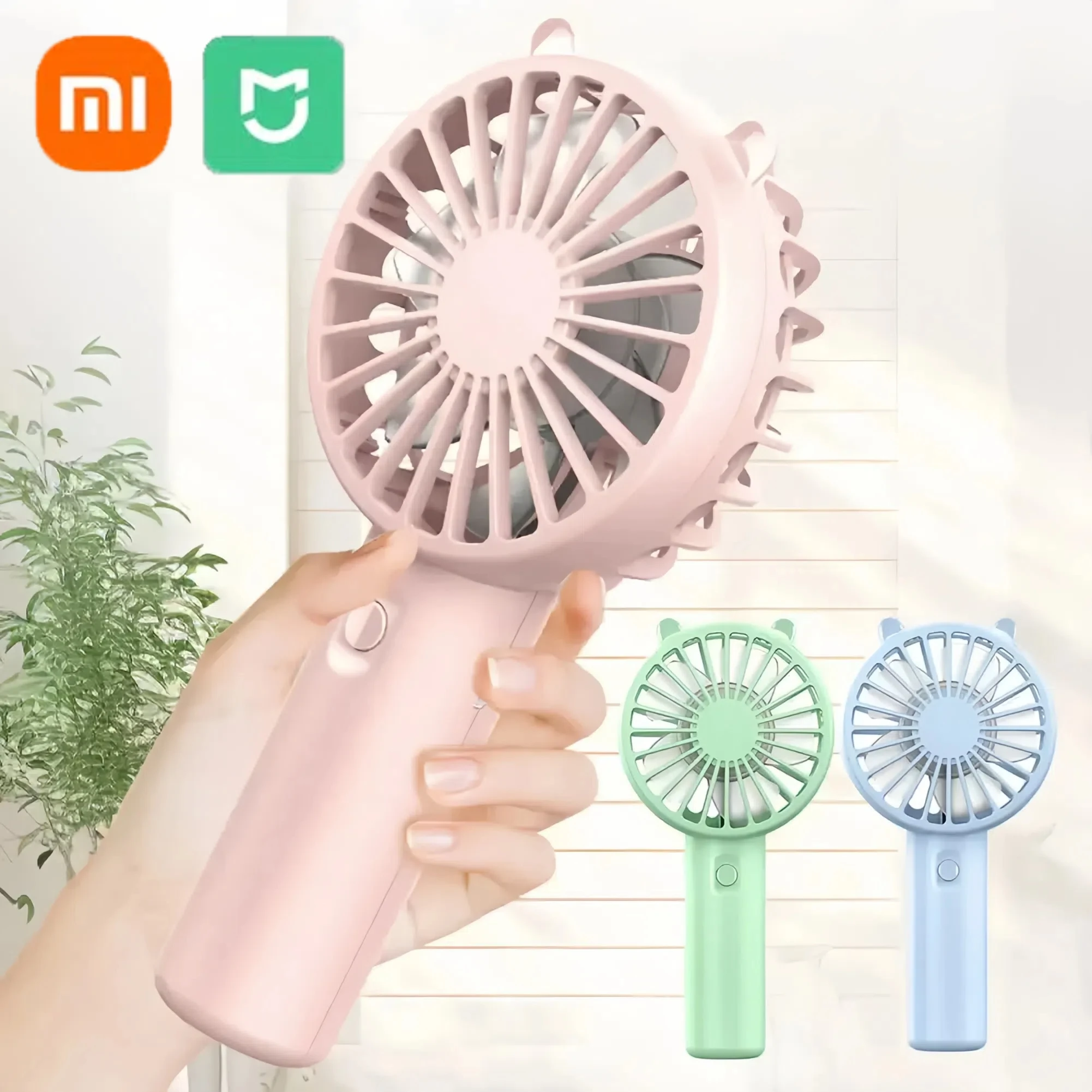 XIAOMI ventilateur portatif Mini USB ventilateur Rechargeable bureau refroidissement petit ventilateur silencieux adulte enfants extérieur dortoir voyage XIAOMI ventilateur portatif Mini USB ventilateur Rechargeable bureau refroidissement petit ventilateur silencieux adulte enfants extérieur dortoir voyage