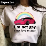 Miata t-shirt femmes bande dessinée japonaise anime t-shirt fille manga vêtements japonais