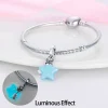 breloques pandora 925 original sakura fleurs pendentif perles convient bracelet collier pour femmes charme argent 925 luxe bijoux à bricoler soi même beau cadeau