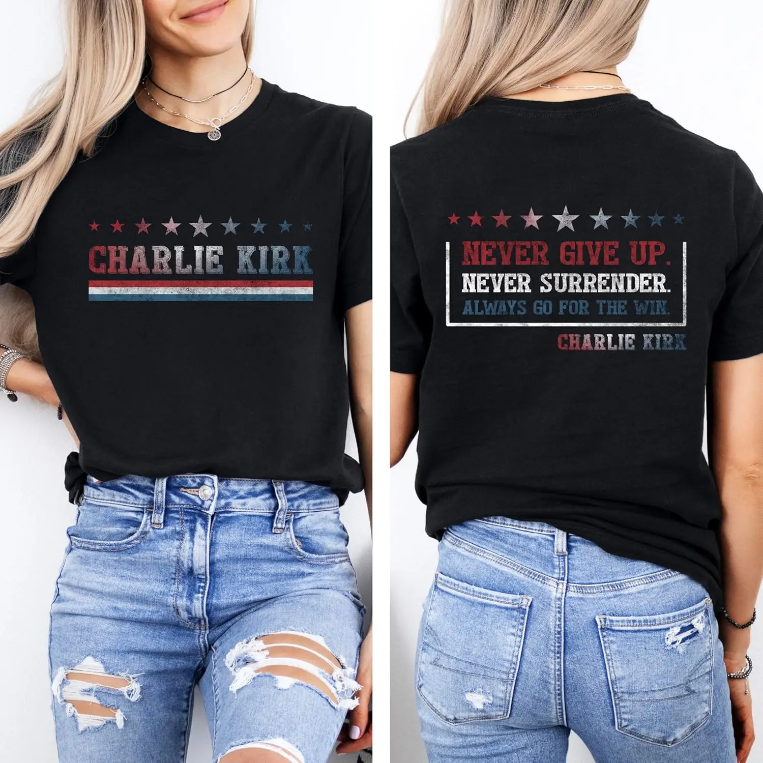  charlie kirk chemise patriotique américain hommage coton imprimé graphique vintage confortable unisexe streetwear t shirt à manches courtes charlie kirk chemise patriotique américain hommage coton imprimé graphique vintage confortable unisexe streetwear t shirt à manches courtes