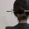 Épingle à cheveux épée en métal punk, bâtons de cheveux simples de style chinois pour femmes, outils de conception de coiffure, accessoires, livraison directe, nouvelle collection