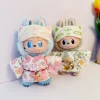 ensemble de vêtements kimono japonais pour poupée labubu 15/17cm, accessoires de tenue d'été de couleur claire