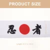 bandeau japonais haut de gamme avec une savoir faire exquis, parfait pour les vêtements de costumes, absorbe la sueur, garde les cheveux hors du visage