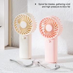 Mini ventilateur portable de poche, créatif, petit, léger, réglable, mignon, cadeau étudiant
