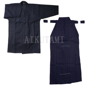 Ensemble haut et chemise trempés Hakama Aikido, vêtements de Judo Wushu, uniforme d&rsquo;arts martiaux, Kung Fu, 100% coton, japonais, K/h