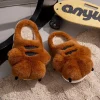 nouvelles pattes de tigre pantoufles drôle unisexe confortable maison chaussures femmes mignon animal griffe pantoufles femme intérieur moelleux diapositives fourrure mules chaussures
