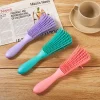 brosse à cheveux démêlante brosse de massage du cuir chevelu peigne à cheveux brosse démêlante pour brosse à cheveux démêlante bouclée femmes hommes salon