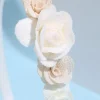 bandeau à fleurs coréen, bandeau à fleurs doux, cerceau pour enfants, couronne de mariage pour filles, accessoires de coiffure quotidiens pour l'école de princesse