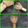 fouet matcha en bambou utile, service à thé japonais multifonctionnel, fouet en poudre de thé vert matcha, brosse en bambou réutilisable pour les amateurs de thé