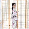 robe yukata florale de style japonais traditionnel pour enfants, costume de samouraï vintage obi pour halloween, tenue haori