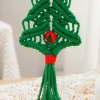 1 pièce, décorations de noël, artisanat décoratif de perles tressées, décoration de fête sur le thème de noël